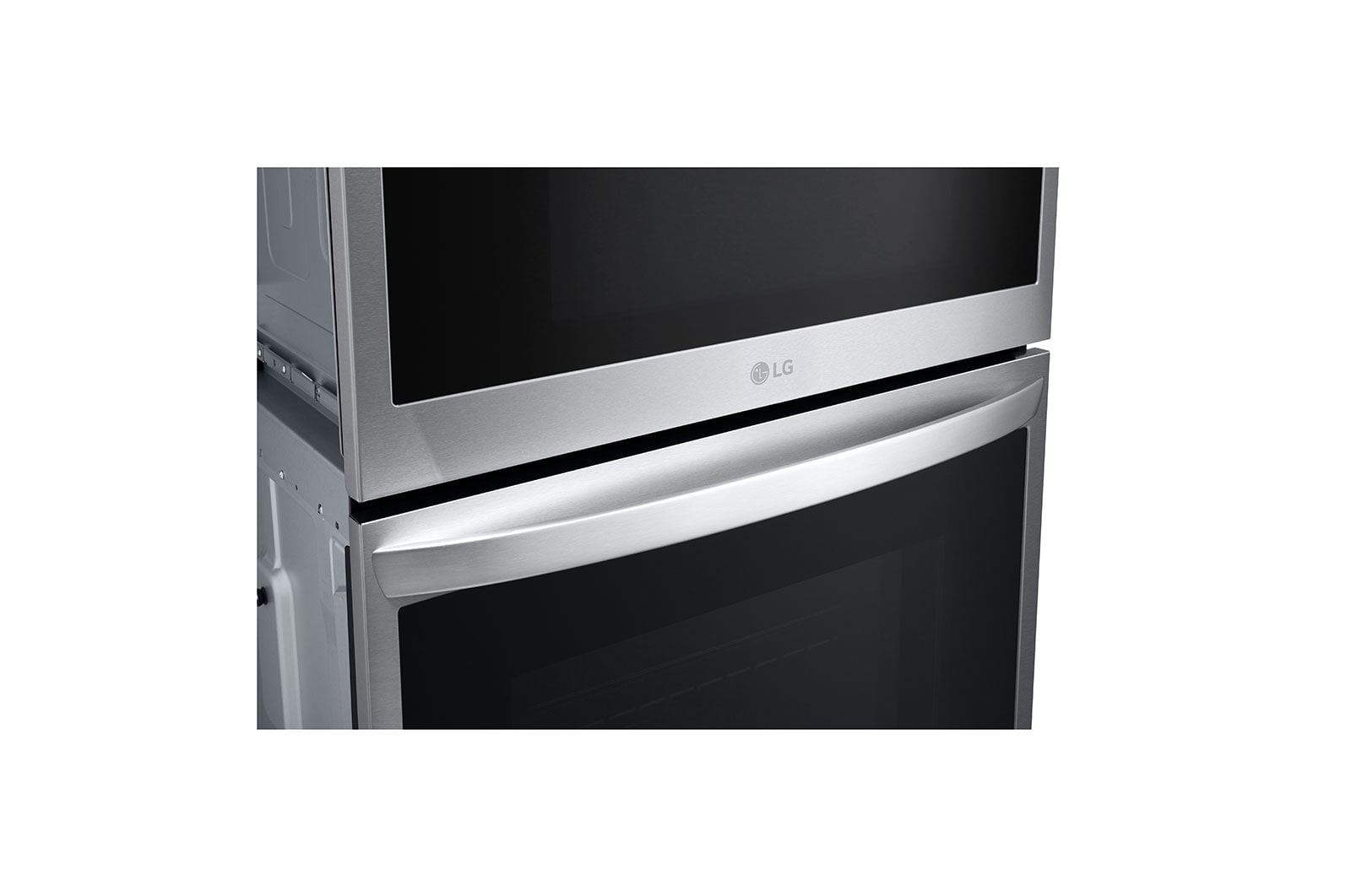 LG 1.7/4.7 cu. ft. Smart Combination Wall Oven with InstaView?, True Convection, Air Fry, and Steam Sous Vide, WCEP6427F