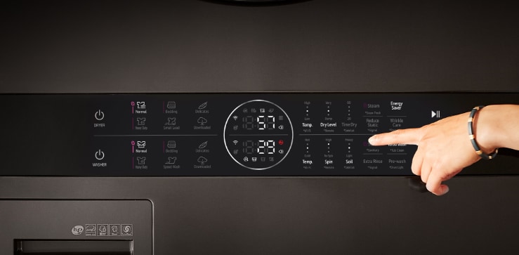 Easy-reach Centre Control? panel