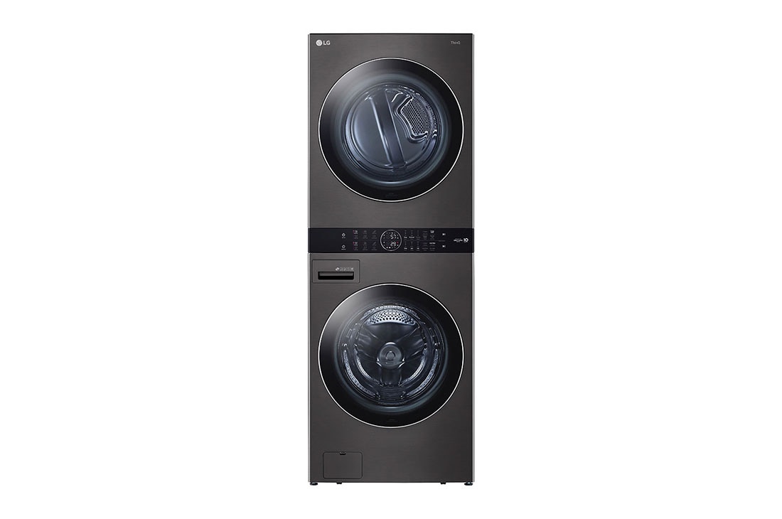 LG Single Unit Front Load LG WashTower<sup>?</sup> with Centre Control? 5.2 cu. ft. Washer and 7.4 cu. ft. Electric Dryer, WKEX200HBA