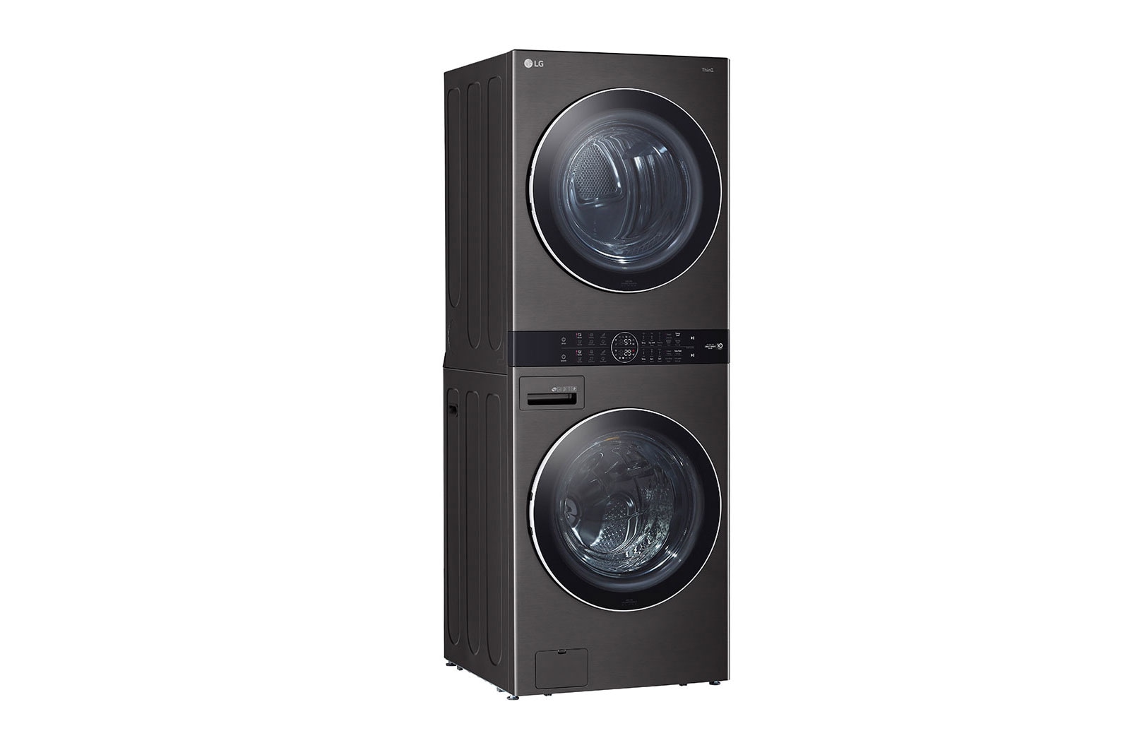 LG Single Unit Front Load LG WashTower<sup>?</sup> with Centre Control? 5.2 cu. ft. Washer and 7.4 cu. ft. Electric Dryer, WKEX200HBA