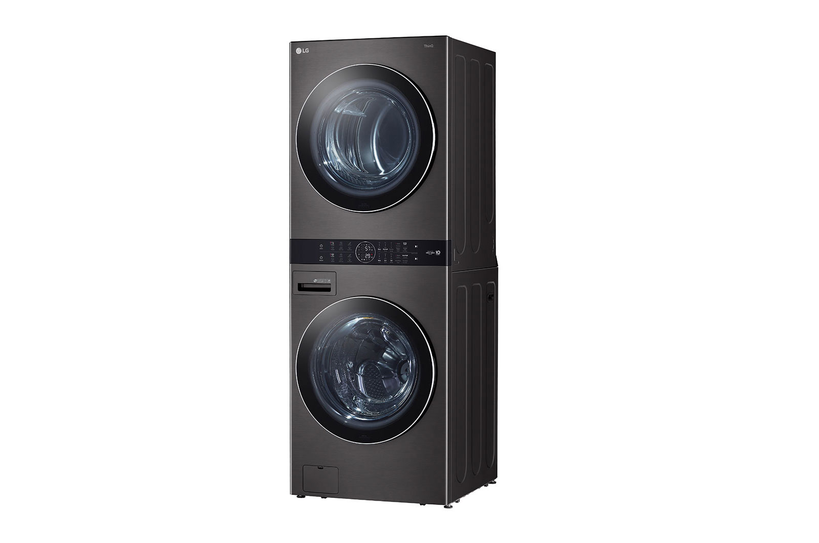 LG Single Unit Front Load LG WashTower<sup>?</sup> with Centre Control? 5.2 cu. ft. Washer and 7.4 cu. ft. Electric Dryer, WKEX200HBA