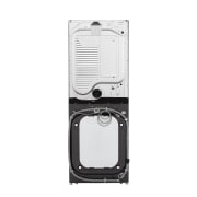 LG Single Unit Front Load LG WashTower<sup>?</sup> with Centre Control? 5.2 cu. ft. Washer and 7.4 cu. ft. Electric Dryer, WKEX200HBA