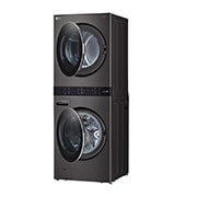 LG Single Unit Front Load LG WashTower<sup>?</sup> with Centre Control? 5.2 cu. ft. Washer and 7.4 cu. ft. Electric Dryer, WKEX200HBA