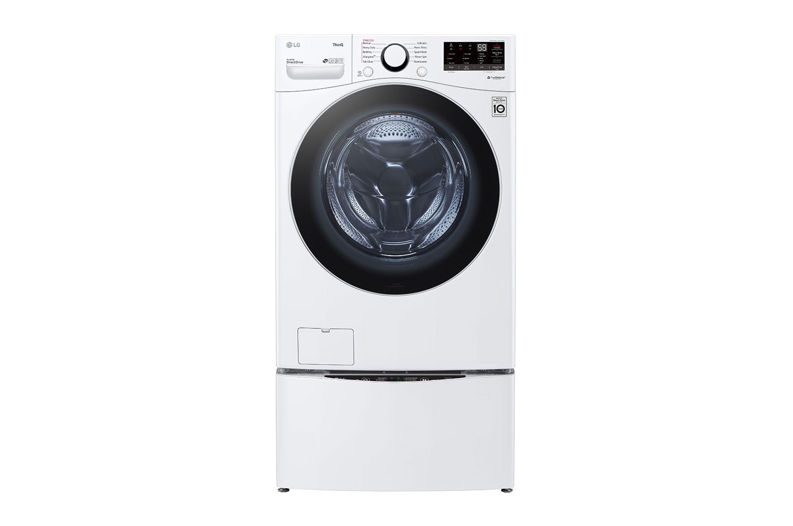 LG 5.2 cu.ft. Ultra Large Capacity Front Load Washer with AI DD?, WM3600HWA
