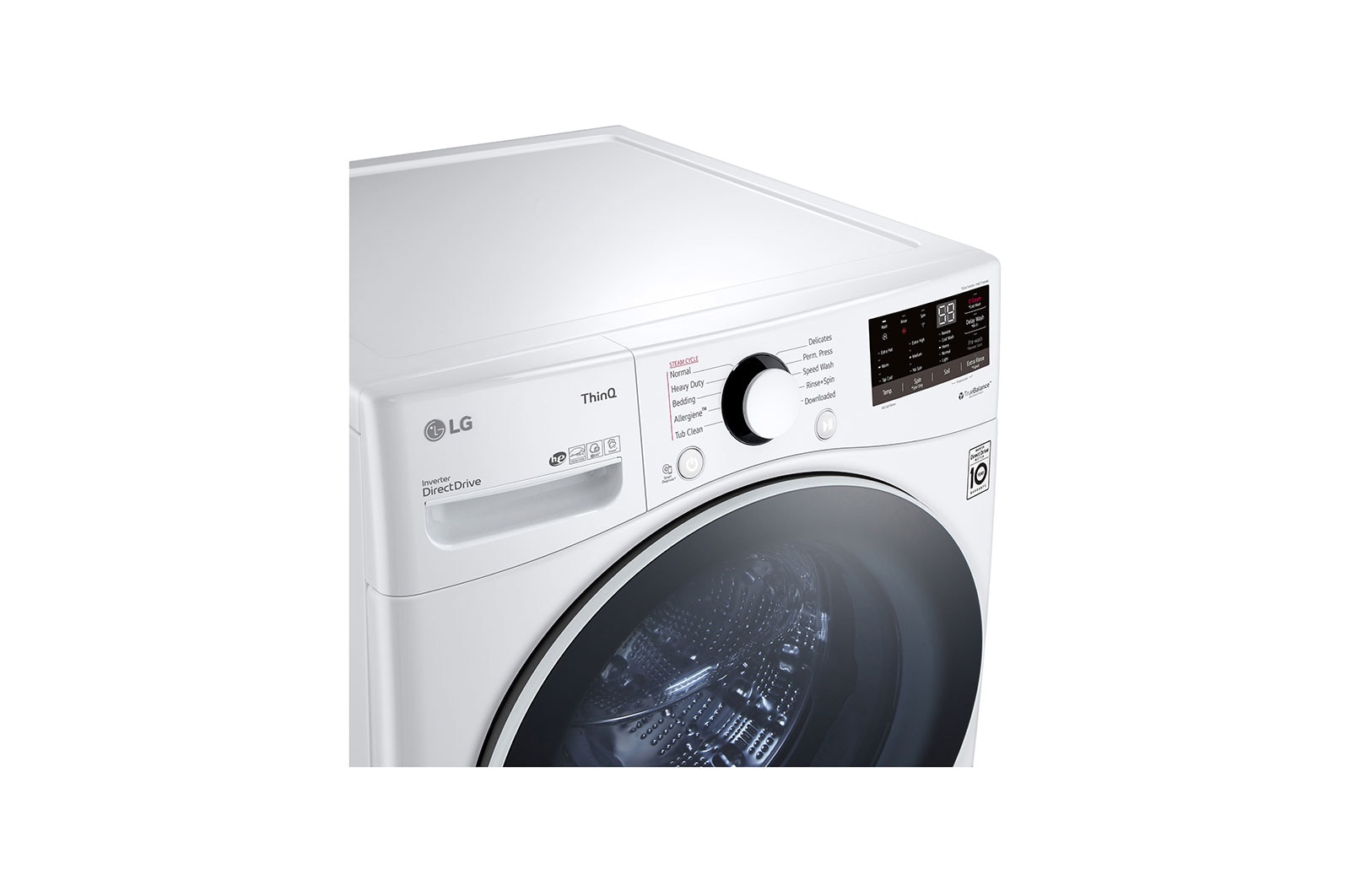 LG 5.2 cu.ft. Ultra Large Capacity Front Load Washer with AI DD?, WM3600HWA