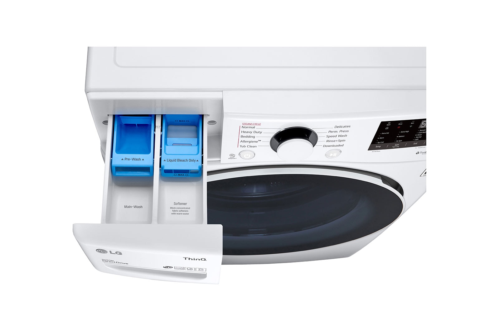 LG 5.2 cu.ft. Ultra Large Capacity Front Load Washer with AI DD?, WM3600HWA