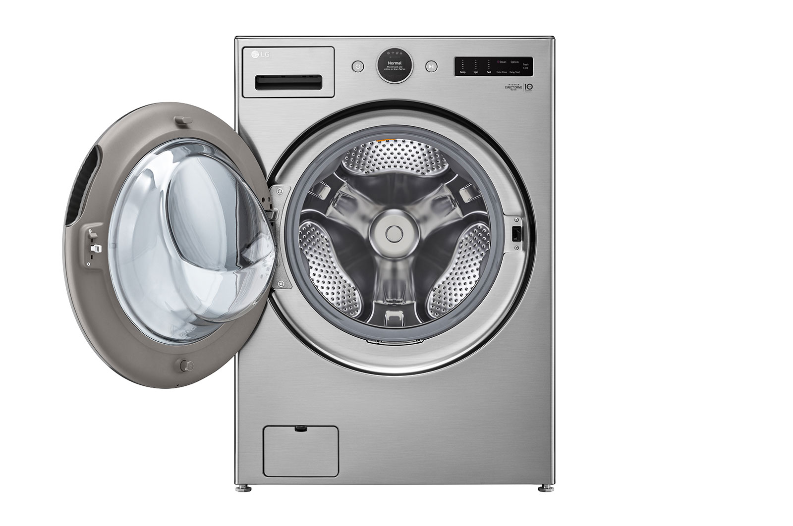 LG 5.2 cu. ft. Capacity Smart Front Load ENERGY STAR<sup>?</sup> Washer with TurboWash<sup>?</sup> 360° and AI DD<sup>?</sup> Built-In Intelligence, WM5500HVA