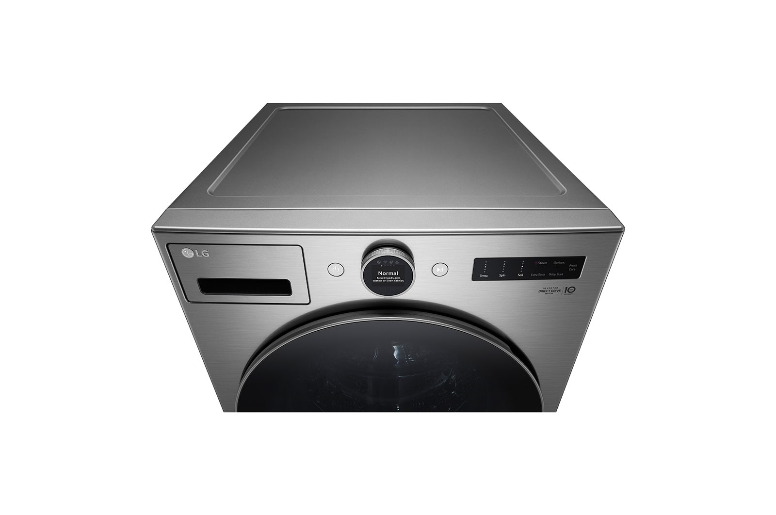 LG 5.2 cu. ft. Capacity Smart Front Load ENERGY STAR<sup>?</sup> Washer with TurboWash<sup>?</sup> 360° and AI DD<sup>?</sup> Built-In Intelligence, WM5500HVA
