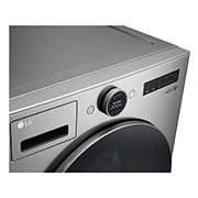LG 5.2 cu. ft. Capacity Smart Front Load ENERGY STAR<sup>?</sup> Washer with TurboWash<sup>?</sup> 360° and AI DD<sup>?</sup> Built-In Intelligence, WM5500HVA