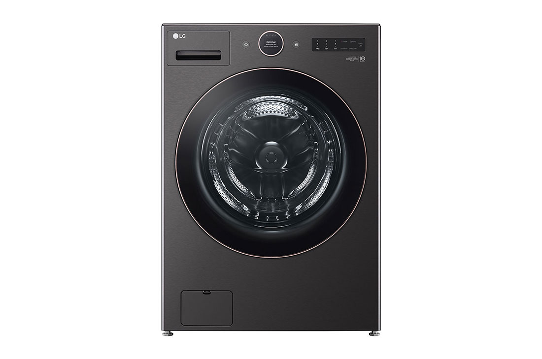 LG 5.8 cu. ft. Mega Capacity Smart Front Load ENERGY STAR<sup>?</sup> Washer with TurboWash<sup>?</sup>360° and AI DD? Built-In Intelligence, WM6500HBA