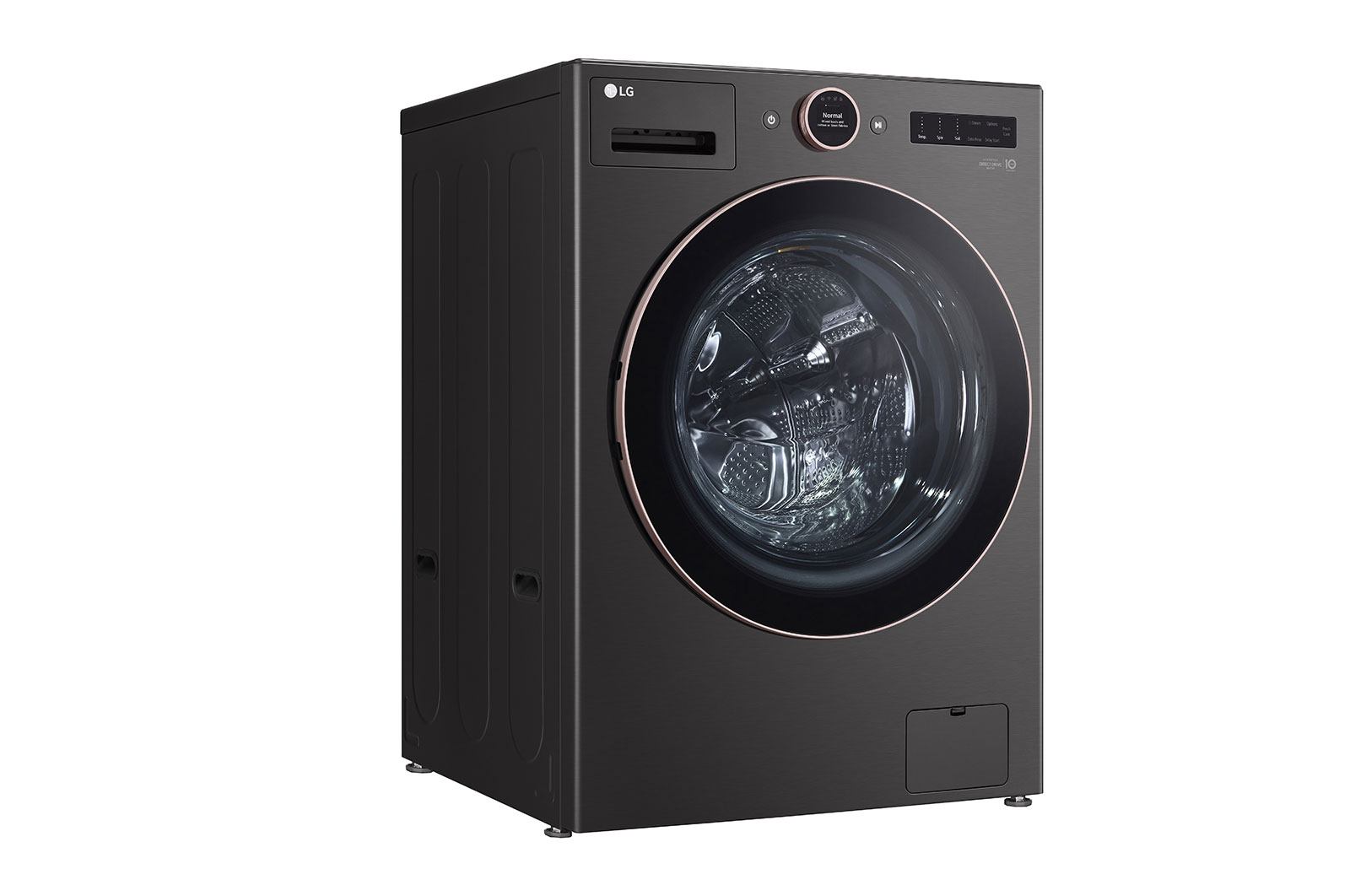 LG 5.8 cu. ft. Mega Capacity Smart Front Load ENERGY STAR<sup>?</sup> Washer with TurboWash<sup>?</sup>360° and AI DD? Built-In Intelligence, WM6500HBA