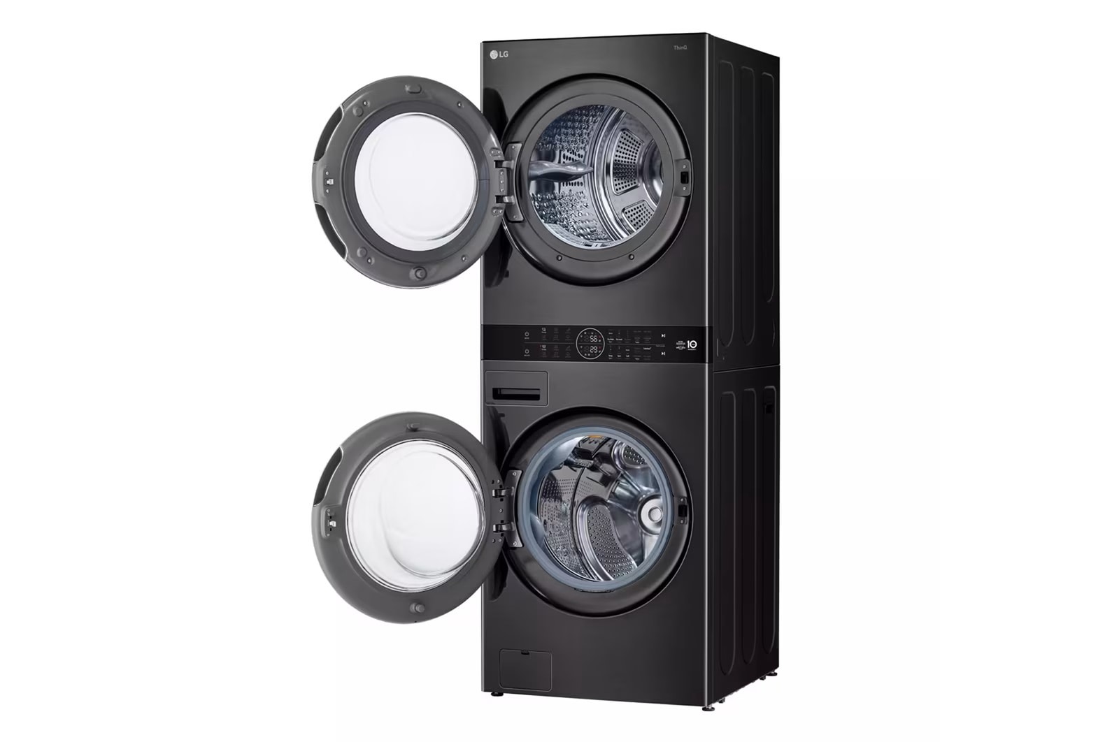 LG WashTower<sup>?</sup> with DirectDrive<sup>?</sup>Heat Pump Dryer, 5.8 cu.ft. Washer, 7.8 cu.ft. Dryer, WKHC252HBA