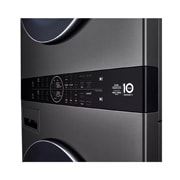 LG WashTower<sup>?</sup> with DirectDrive<sup>?</sup>Heat Pump Dryer, 5.8 cu.ft. Washer, 7.8 cu.ft. Dryer, WKHC252HBA