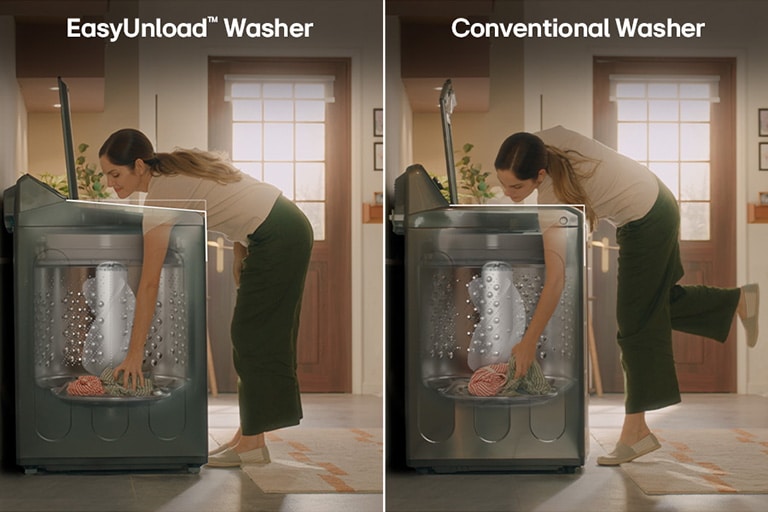 EasyUnload? - for a more convenient washing experience