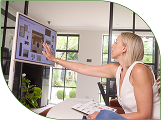 Create your own space and relax comfortably with LG StanbyME.