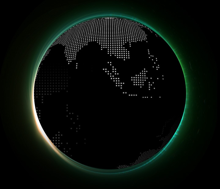 As Earth rotates, the color of ambient light changes.