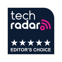 TechRadar choix de l’éditeur du logo