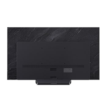 Vue arrière du téléviseur Smart TV LG OLED evo AI C5 4K.