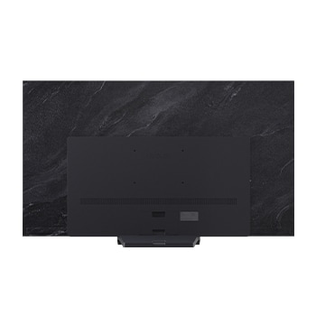 Vue arrière du téléviseur Smart TV LG OLED evo AI C5 4K.