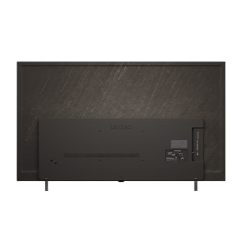 Vue arrière du téléviseur Smart LG OLED AI B5 4K.