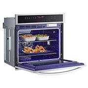 LG Four mural intelligent de 4,7?pi3 avec technologie InstaView<sup>MD</sup>, convection véritable, Air?Fry et Vapeur?Sous?Vide, WSEP4727F