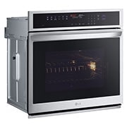 LG Four mural intelligent de 4,7?pi3 avec technologie InstaView<sup>MD</sup>, convection véritable, Air?Fry et Vapeur?Sous?Vide, WSEP4727F