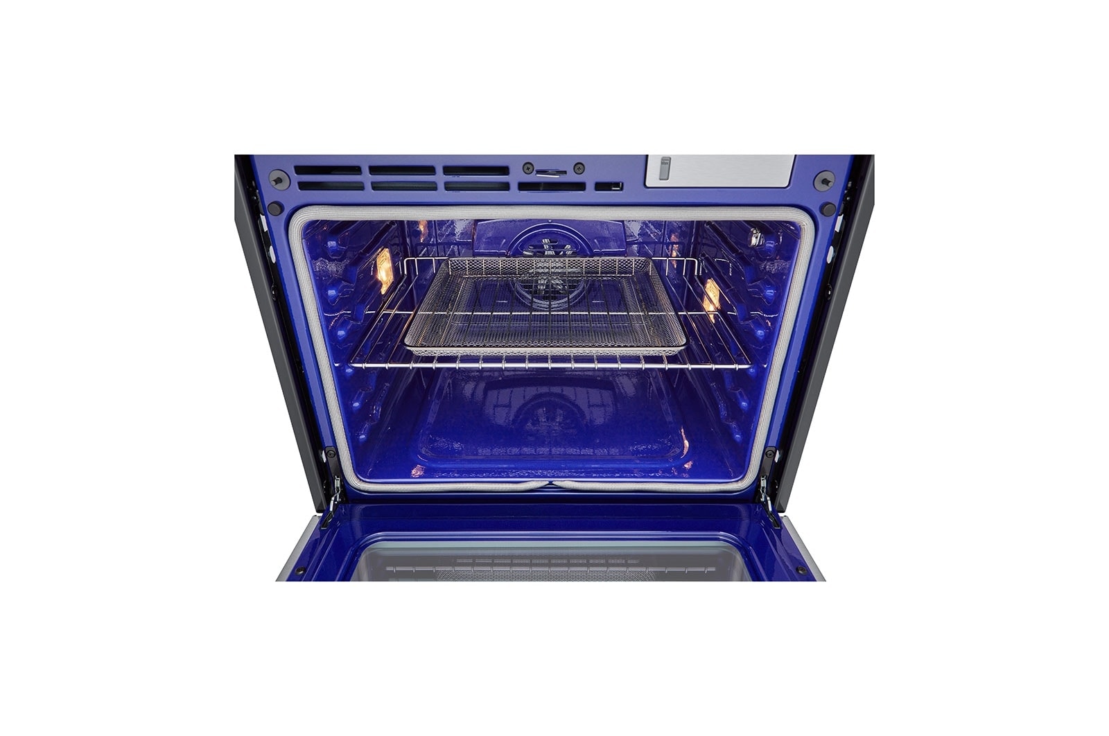 LG Four mural intelligent de 4,7?pi3 avec technologie InstaView<sup>MD</sup>, convection véritable, Air?Fry et Vapeur?Sous?Vide, WSEP4727F