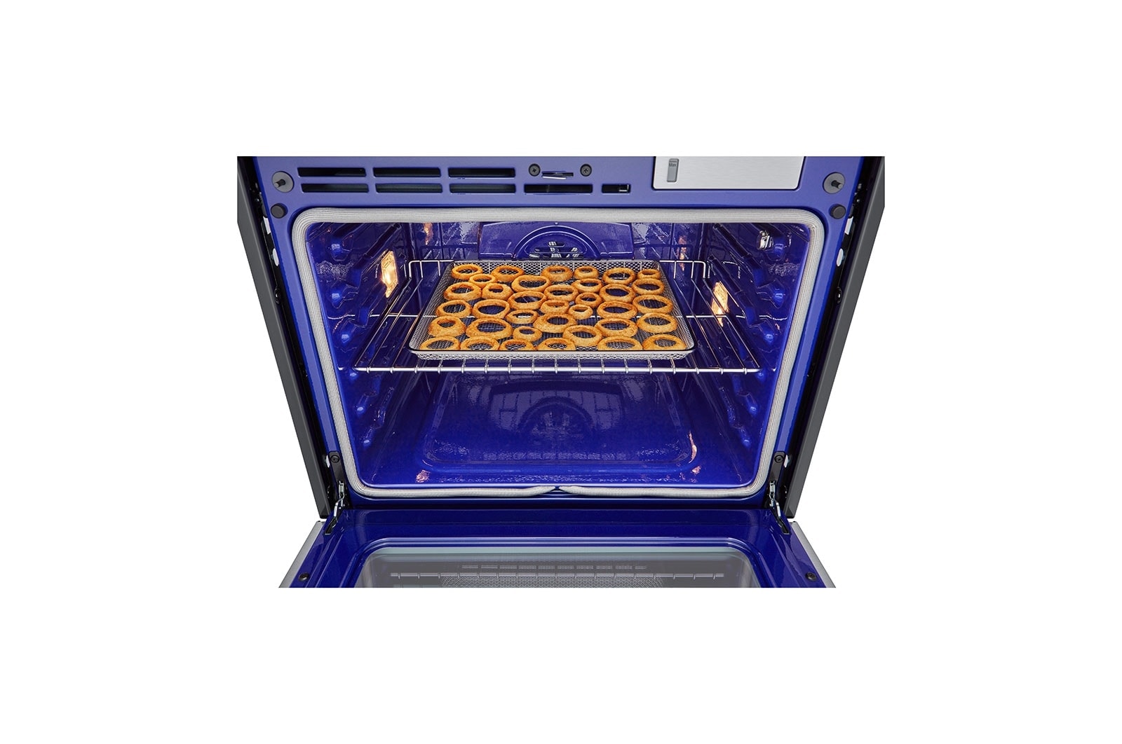 LG Four mural intelligent de 4,7?pi3 avec technologie InstaView<sup>MD</sup>, convection véritable, Air?Fry et Vapeur?Sous?Vide, WSEP4727F