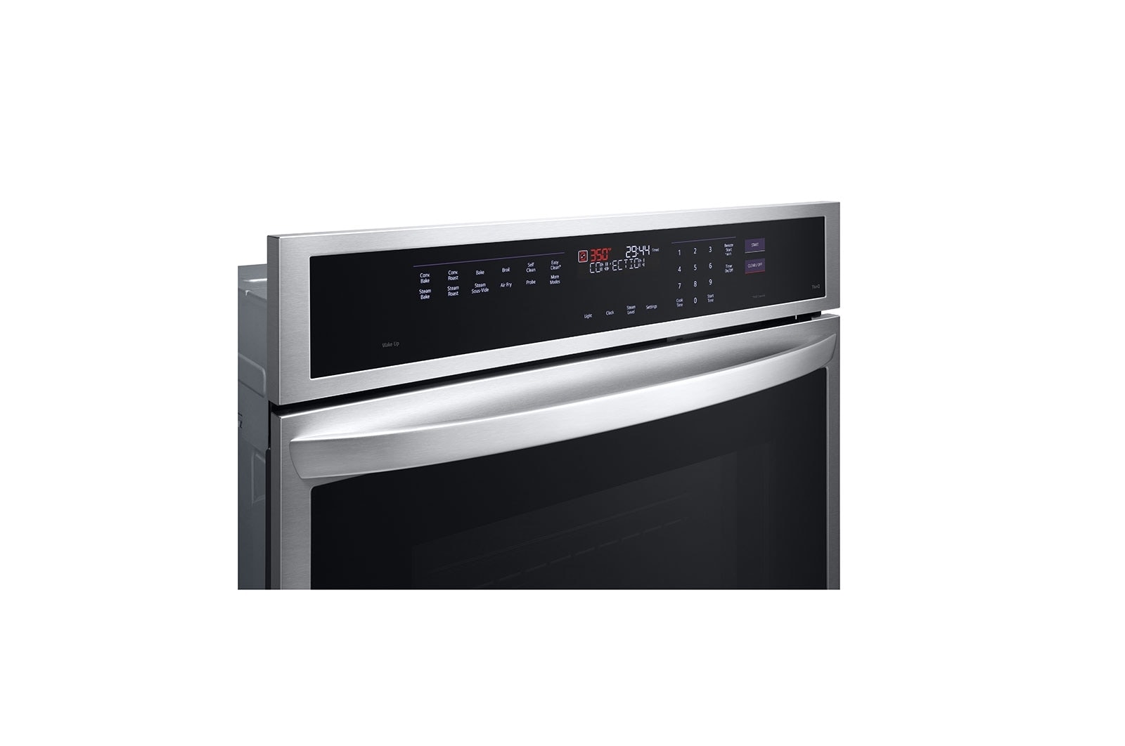 LG Four mural intelligent de 4,7?pi3 avec technologie InstaView<sup>MD</sup>, convection véritable, Air?Fry et Vapeur?Sous?Vide, WSEP4727F