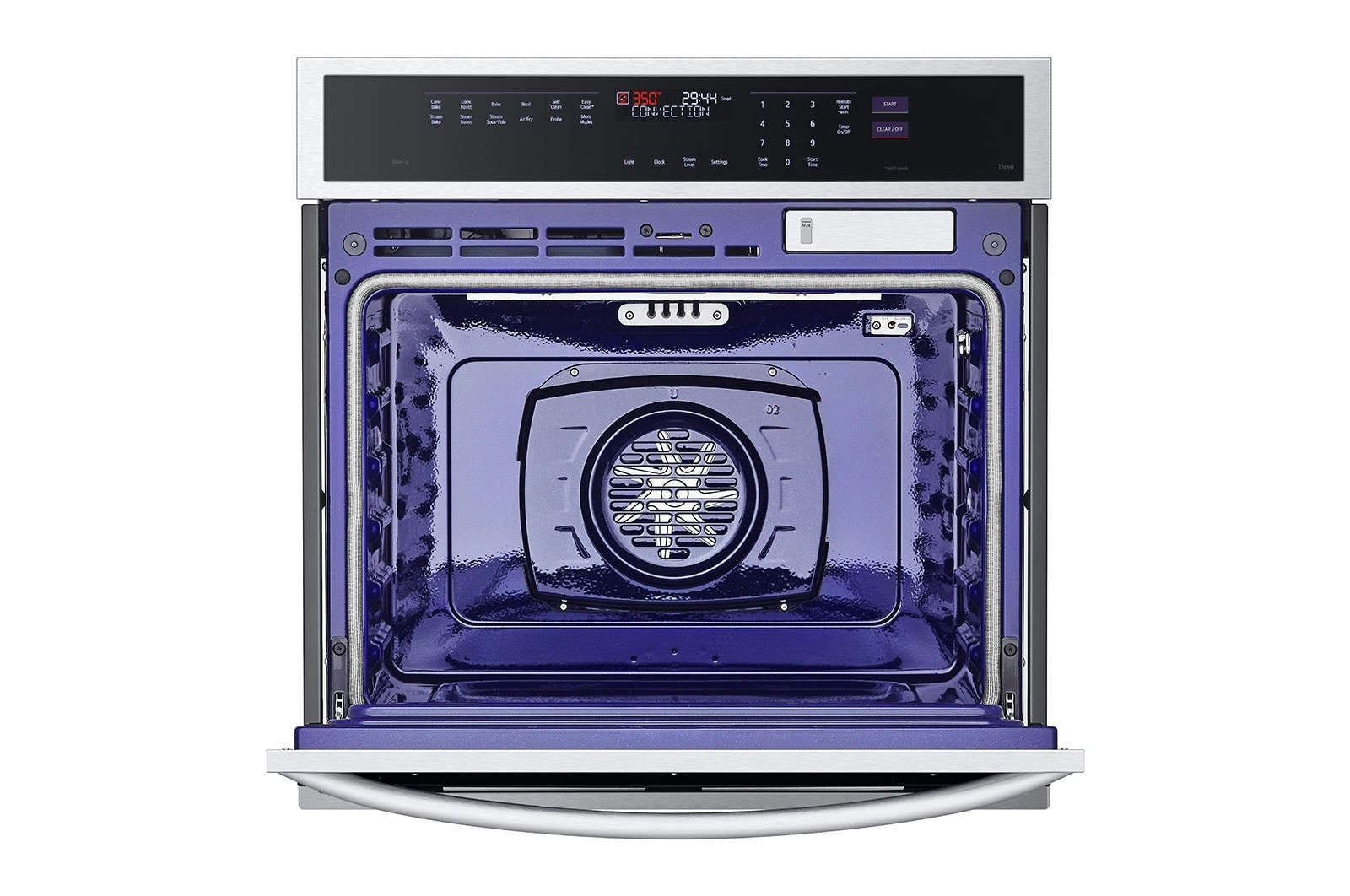 LG Four mural intelligent de 4,7?pi3 avec technologie InstaView<sup>MD</sup>, convection véritable, Air?Fry et Vapeur?Sous?Vide, WSEP4727F