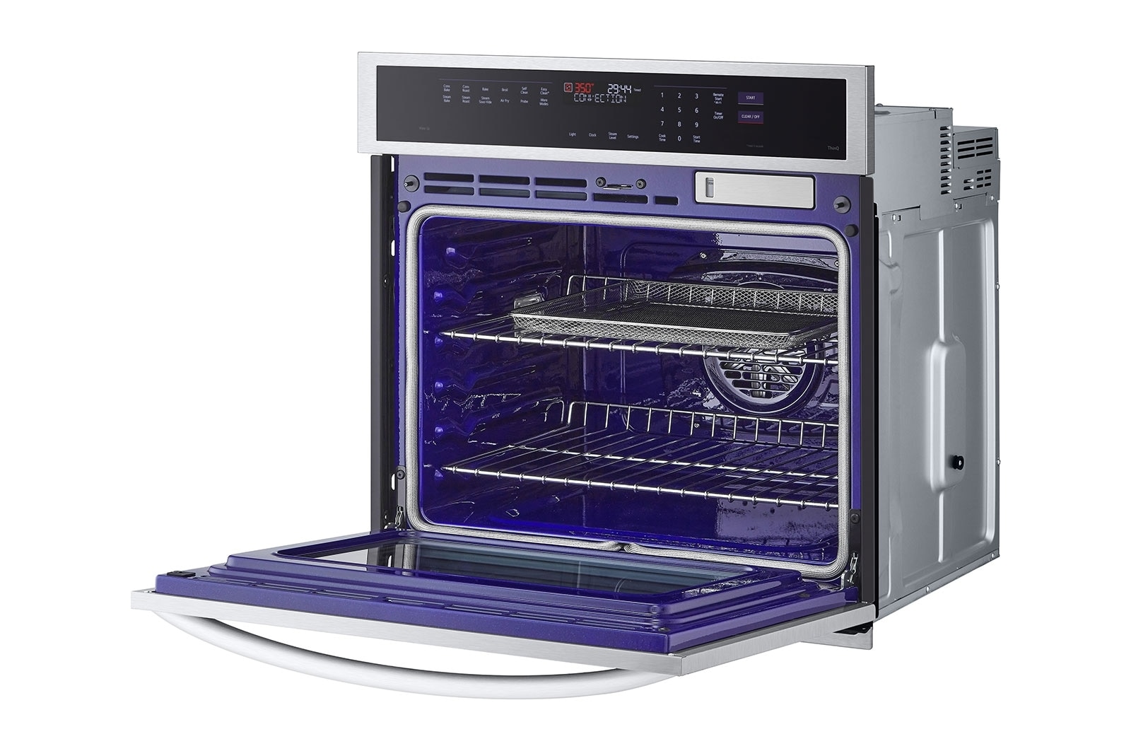 LG Four mural intelligent de 4,7?pi3 avec technologie InstaView<sup>MD</sup>, convection véritable, Air?Fry et Vapeur?Sous?Vide, WSEP4727F