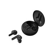 LG Véritables écouteurs sans fil TONE Free HBS-FN4 de LG avec technologie Meridian Audio et bo?tier de recharge Uvnano, HBS-FN4
