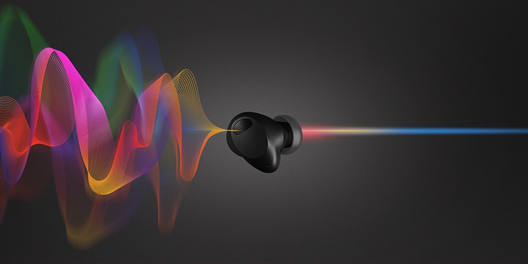 Cette image est simulée pour illustrer la fonction de suppression adaptative du bruit des écouteurs?T80S.