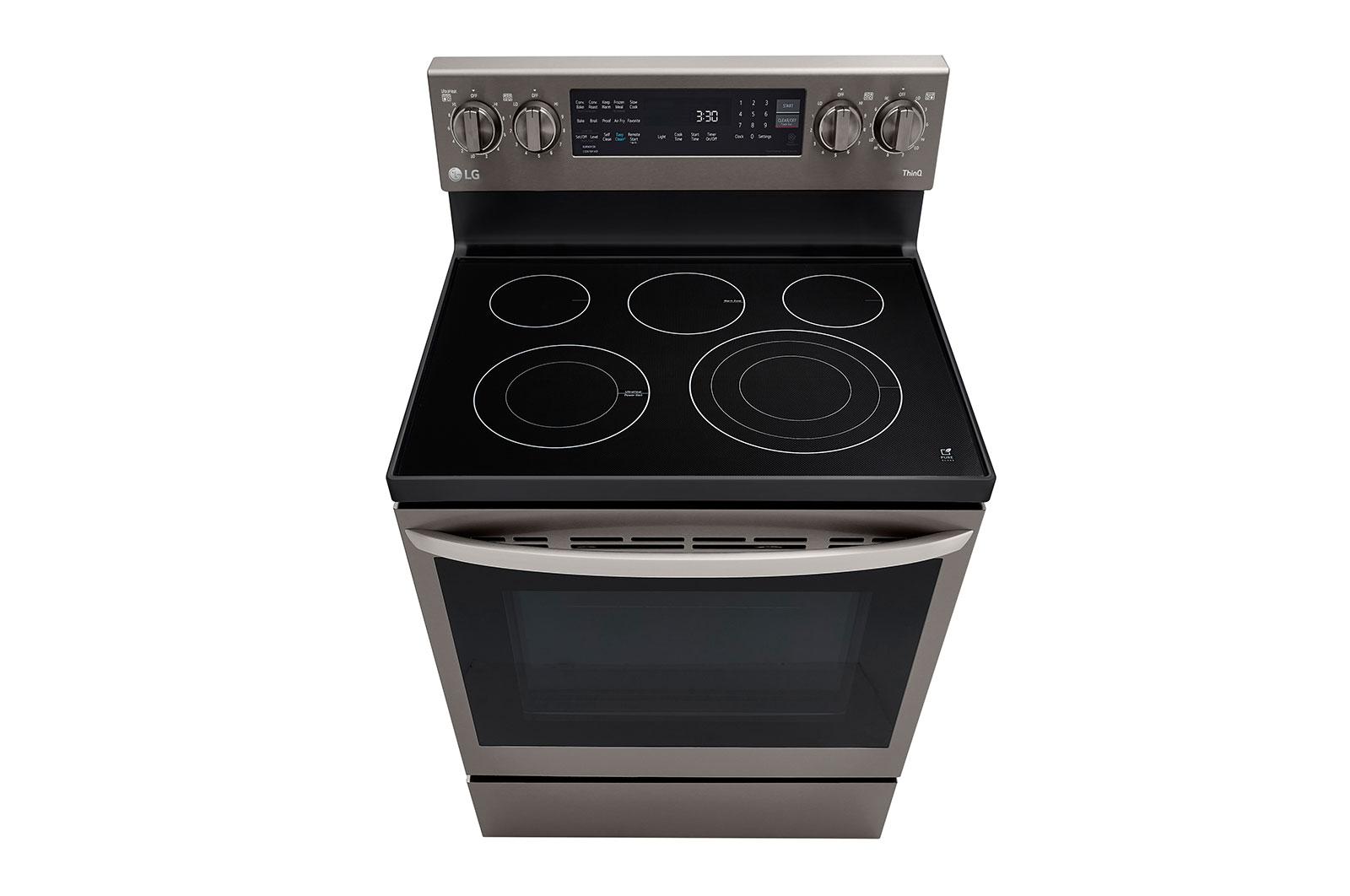 LG Cuisinière électrique InstaView ThinQ<sup>MD</sup> de 6,3 pi3 dotée de la technologie  , LREL6325D