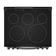 LG Cuisinière encastrable électrique intelligente de 6,3 pi3 en acier inoxydable noir équipé du Wi-Fi, d’une convection par ventilateur et de la technologie Air Fry et EasyClean<sup>MD</sup>., LSEL6333D