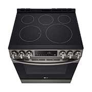 LG Cuisinière encastrable électrique intelligente de 6,3 pi3 en acier inoxydable noir équipé du Wi-Fi, d’une convection par ventilateur et de la technologie Air Fry et EasyClean<sup>MD</sup>., LSEL6333D