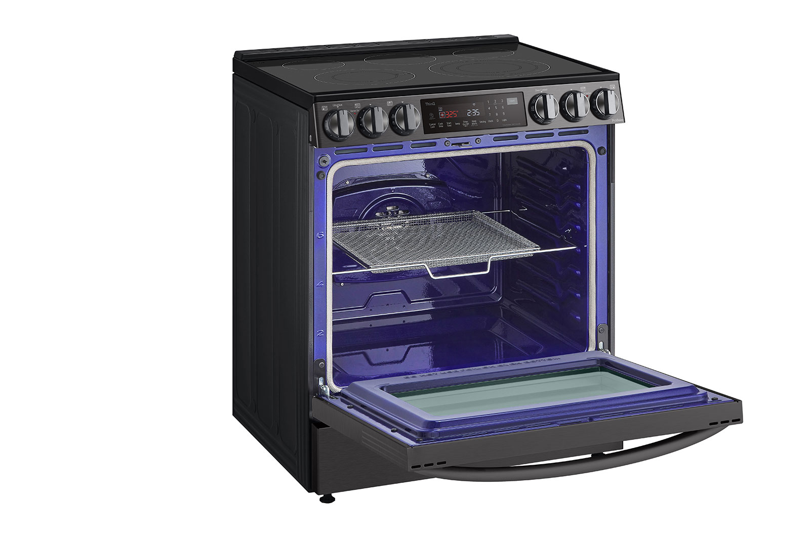 LG Cuisinière électrique intelligente encastrable de 6,3 pi3 avec Wi-Fi, technologie ProBake Convection<sup>MD</sup>, InstaView<sup>MC</sup> et AirFry , LSEL6335D