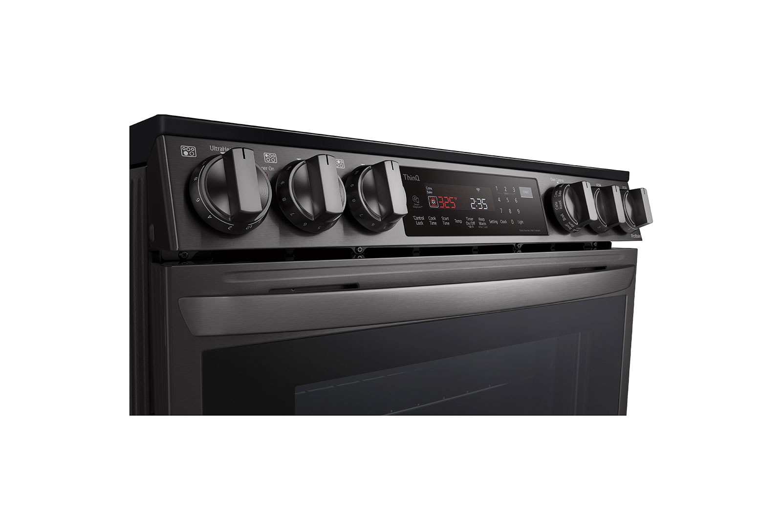 LG Cuisinière électrique intelligente encastrable de 6,3 pi3 avec Wi-Fi, technologie ProBake Convection<sup>MD</sup>, InstaView<sup>MC</sup> et AirFry , LSEL6335D