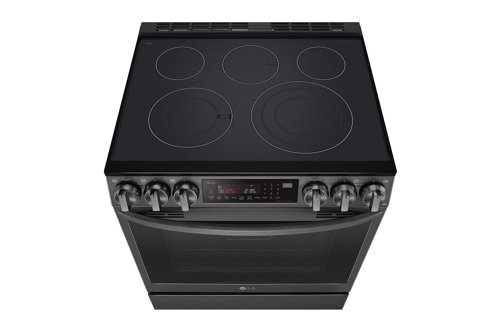 LG Cuisinière électrique intelligente encastrable de 6,3 pi3 avec Wi-Fi, technologie ProBake Convection<sup>MD</sup>, InstaView<sup>MC</sup> et AirFry , LSEL6335D