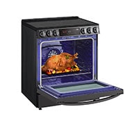 LG Cuisinière électrique intelligente encastrable de 6,3 pi3 avec Wi-Fi, technologie ProBake Convection<sup>MD</sup>, InstaView<sup>MC</sup> et AirFry , LSEL6335D