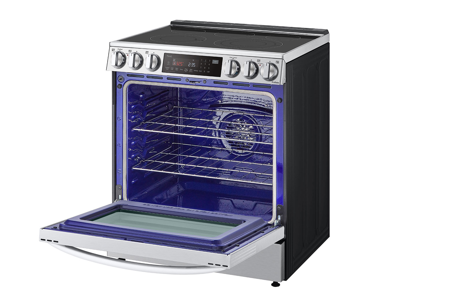 LG Cuisinière électrique intelligente encastrable de 6,3 pi3 avec Wi-Fi, technologie ProBake Convection<sup>MD</sup>, InstaView<sup>MC</sup> et Air Fry , LSEL6335F