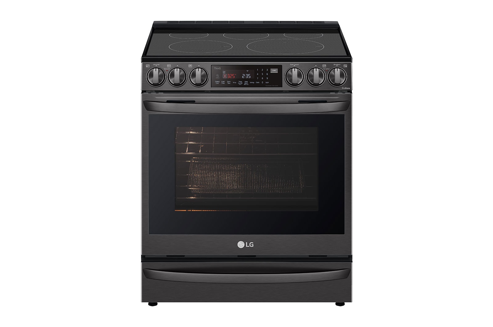 LG Cuisinière électrique intelligente encastrable de 6,3 pi3 avec Wi-Fi, technologie ProBake Convection<sup>MD</sup>, InstaView<sup>MC</sup> et AirFry , LSEL6337D