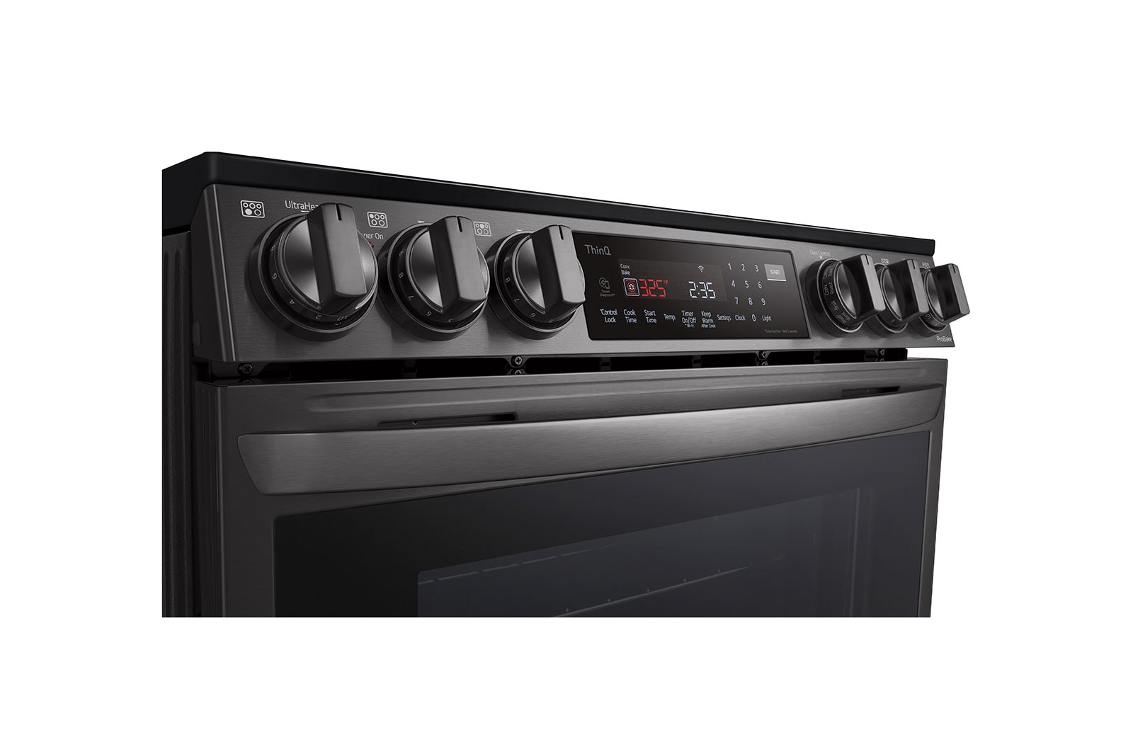 LG Cuisinière électrique intelligente encastrable de 6,3 pi3 avec Wi-Fi, technologie ProBake Convection<sup>MD</sup>, InstaView<sup>MC</sup> et AirFry , LSEL6337D