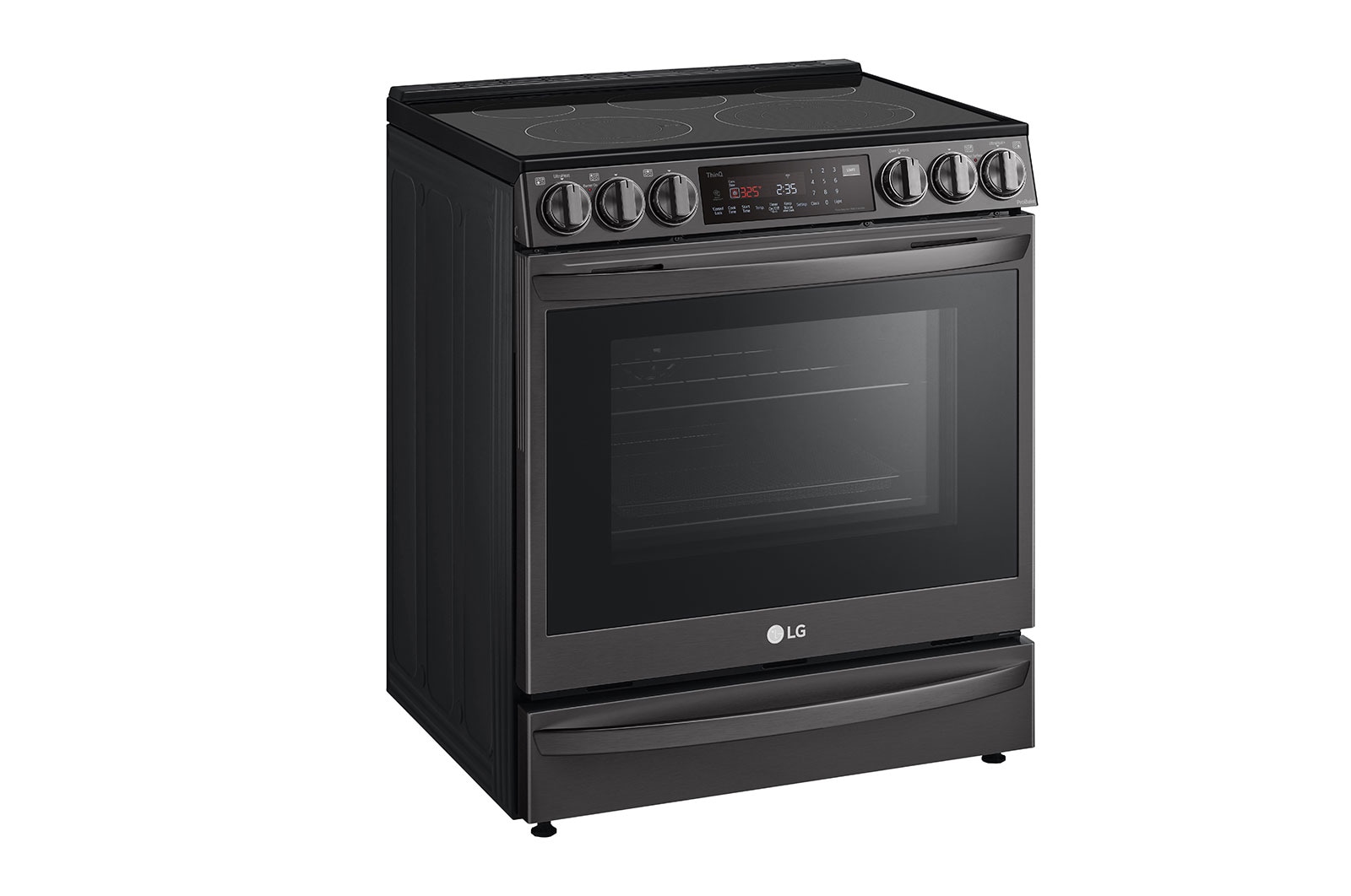 LG Cuisinière électrique intelligente encastrable de 6,3 pi3 avec Wi-Fi, technologie ProBake Convection<sup>MD</sup>, InstaView<sup>MC</sup> et AirFry , LSEL6337D
