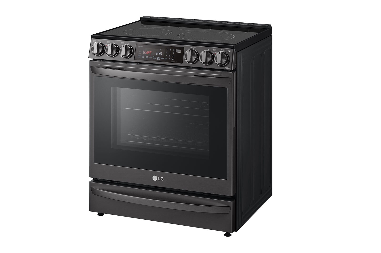 LG Cuisinière électrique intelligente encastrable de 6,3 pi3 avec Wi-Fi, technologie ProBake Convection<sup>MD</sup>, InstaView<sup>MC</sup> et AirFry , LSEL6337D