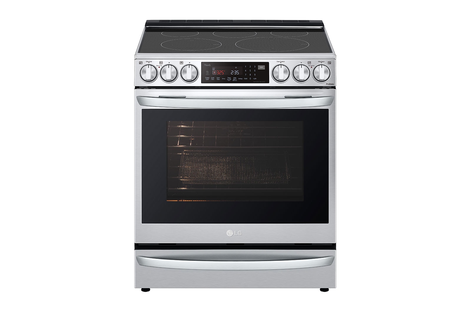 LG Cuisinière électrique intelligente encastrable de 6,3 pi3 avec Wi-Fi, technologie ProBake Convection<sup>MD</sup>, InstaView<sup>MC</sup> et Air Fry , LSEL6337F