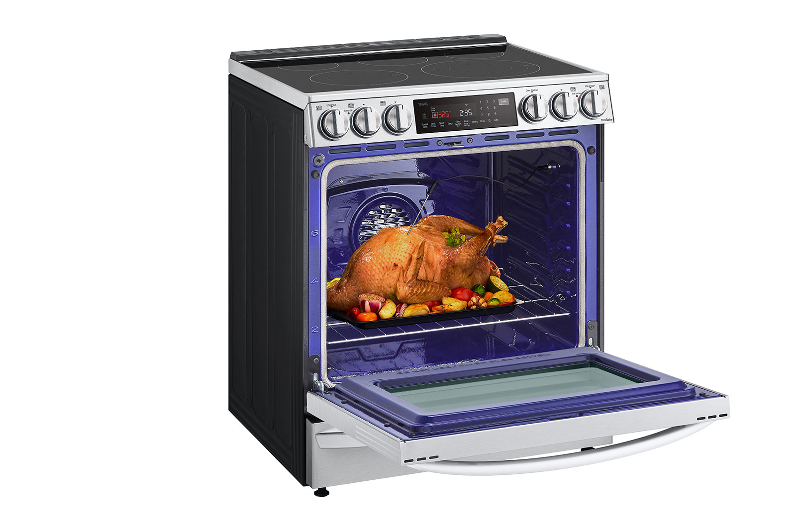 LG Cuisinière électrique intelligente encastrable de 6,3 pi3 avec Wi-Fi, technologie ProBake Convection<sup>MD</sup>, InstaView<sup>MC</sup> et Air Fry , LSEL6337F