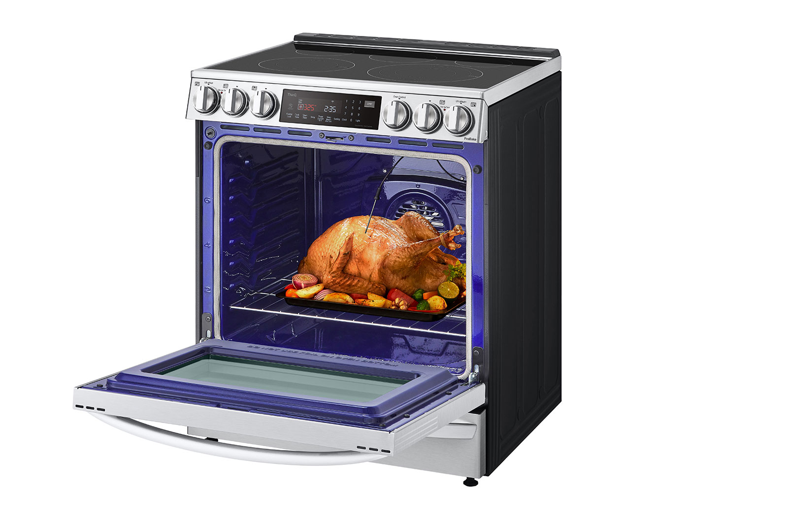 LG Cuisinière électrique intelligente encastrable de 6,3 pi3 avec Wi-Fi, technologie ProBake Convection<sup>MD</sup>, InstaView<sup>MC</sup> et Air Fry , LSEL6337F