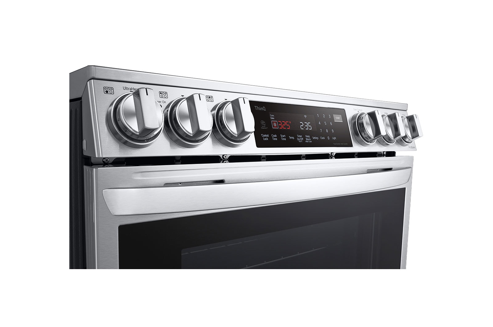 LG Cuisinière électrique intelligente encastrable de 6,3 pi3 avec Wi-Fi, technologie ProBake Convection<sup>MD</sup>, InstaView<sup>MC</sup> et Air Fry , LSEL6337F