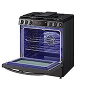 LG Cuisinière au gaz intelligente encastrable de 6,3 pi3 avec Wi-Fi, technologie ProBake Convection<sup>MD</sup>, InstaView<sup>MC</sup> et AirFry, LSGL6335D
